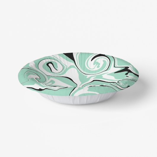 Bols En Carton Déversement - Vert (Monnaie) (Angulaire)