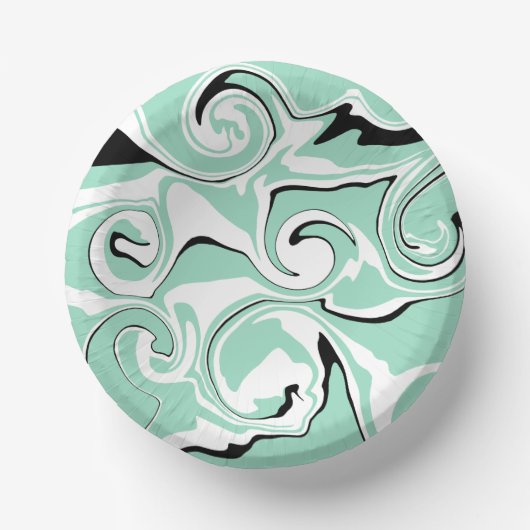 Bols En Carton Déversement - Vert (Monnaie) (Recto)