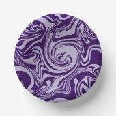 Bols En Carton Déversement - Violet (Recto)