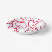 Bols En Carton Doodles Coeur tendance 01 (Angulaire)