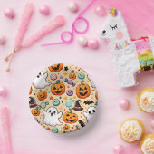 Bols En Carton Doodles d'Halloween (Fête)