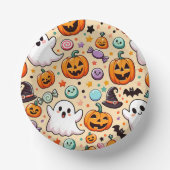 Bols En Carton Doodles d'Halloween (Recto)