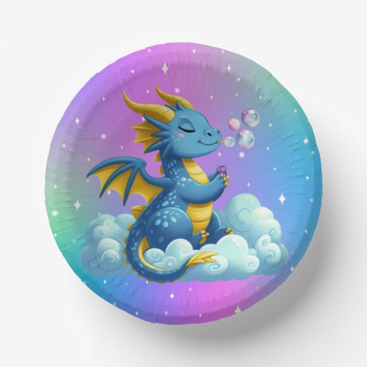 Bols En Carton Dragon mignon/Whimsical (Recto)
