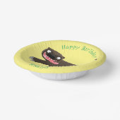 Bols En Carton Drôle animal avide de carcajou (Angulaire)