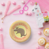 Bols En Carton Drôle armadillo joyeux dessin d'anniversaire (Fête)