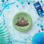 Bols En Carton Drôle gopher de poche creusant dessin dessin de de (Fête)