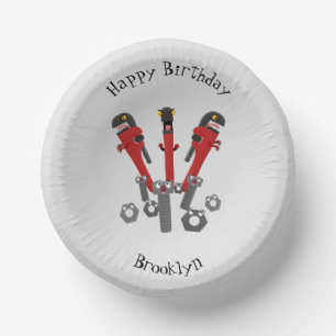 Bols En Carton Drôle outil monstre de clé humour dessin animé