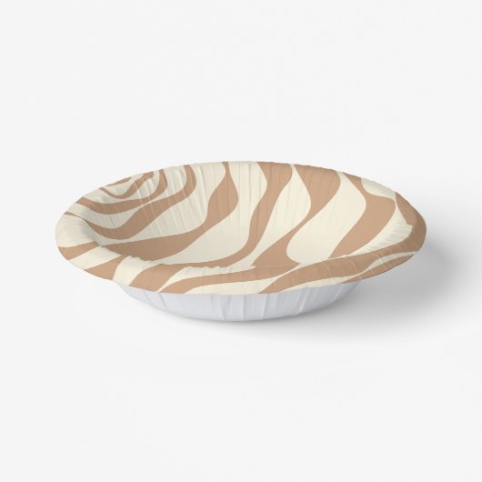 Bols En Carton Ebb et flux 4 en Tan et crème (Angulaire)