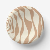 Bols En Carton Ebb et flux 4 en Tan et crème (Recto)