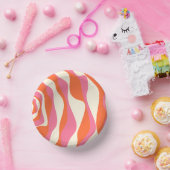 Bols En Carton Ebb et flux 4 - rose, orange et crème (Fête)