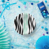 Bols En Carton Ebb et flux - Mint vert, blanc et noir (Fête)