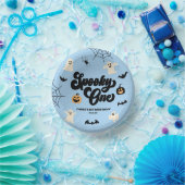 Bols En Carton Éffrayant One Blue Halloween 1er anniversaire (Fête)