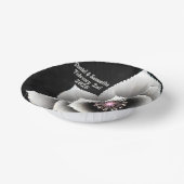 Bols En Carton Élégance intemporelle : Mariage en fleurs noir et (Angulaire)