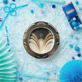 Bols En Carton Élégant botte en papier Art déco - Personnalisé (Fête)