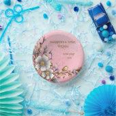 Bols En Carton Élégant Mariage rose étincelant Arrière - plan (Fête)