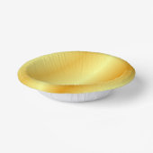 Bols En Carton Elégant Modèle Or Faux tendance Glamour (Angulaire)