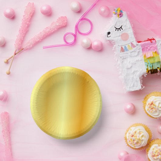 Bols En Carton Elégant Modèle Or Faux tendance Glamour (Fête)