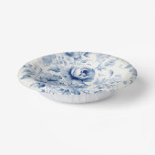 Bols En Carton Elégant Pastel Blue Watercolor Roses (Angulaire)