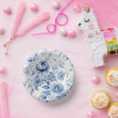 Bols En Carton Elégant Pastel Blue Watercolor Roses (Fête)