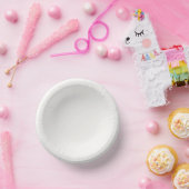 Bols En Carton Élégants bosses de papier blanc de 7 pouces pour l (Fête)