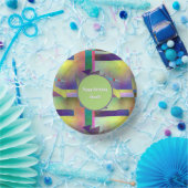 Bols En Carton Elemental Abstract Pattern Any Age Adult Birthday (Fête)