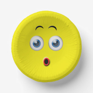 Bols En Carton Emoji surpris