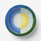 Bols En Carton Equinox soleil et lune (Recto)