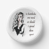 Bols En Carton Est Buttcheeks un mot (Recto)