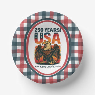 Bols En Carton États-Unis 250 ans – Aigle américain patriotique 4