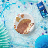 Bols En Carton Faune - Cute hérisson plaque de papier Thanksgivin (Fête)