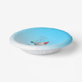 Bols En Carton Fête de la piscine (Angulaire)