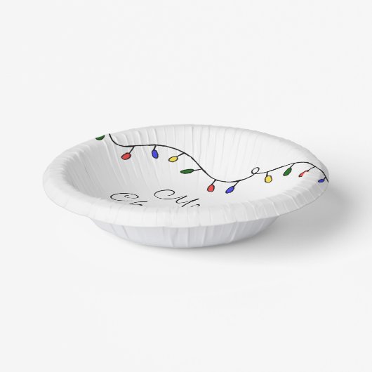 Bols En Carton Fête Festivale de Noël (Angulaire)