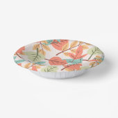 Bols En Carton Feuilles multicolores (Angulaire)