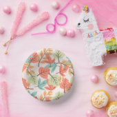 Bols En Carton Feuilles multicolores (Fête)