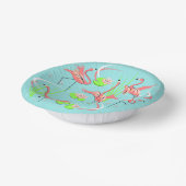 Bols En Carton Flamant rose Fandango (Angulaire)