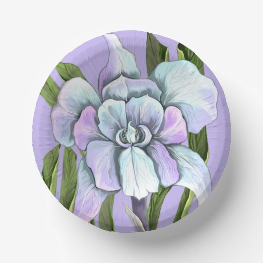 Bols En Carton Fleur Smeraldo (Recto)