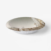 Bols En Carton Fleurs de perles blanches modernes (Angulaire)