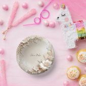 Bols En Carton Fleurs d'Ivoire (Fête)