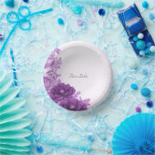 Bols En Carton Fleurs Violettes Prospèrent (Fête)