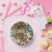 Bols En Carton Floral exotique (Fête)