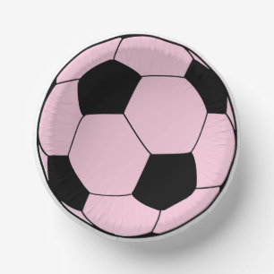 Bols En Carton Football rose