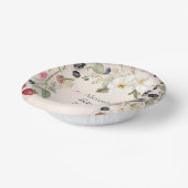 Bols En Carton Fraise Berry 1ère fête d'anniversaire (Angulaire)