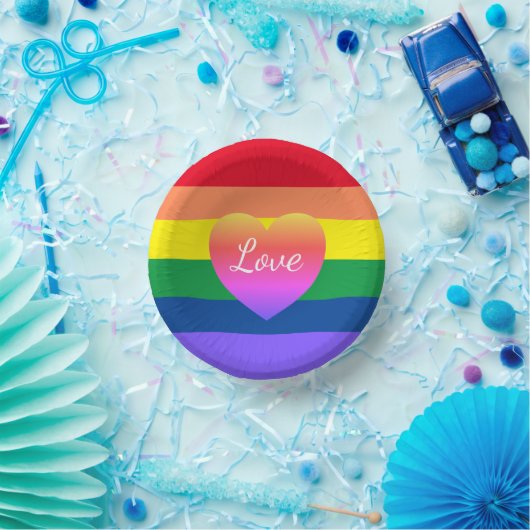 Bols En Carton Gay pride LGBTQ Rainbow Pride Party (Fête)