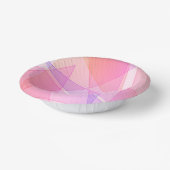 Bols En Carton Géométrique rose (Angulaire)