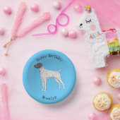 Bols En Carton German Shorthred Pointer dog (Fête)