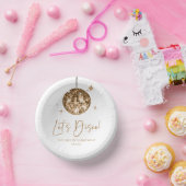 Bols En Carton Gold Disco Ball Let's Disco Anniversaire (Fête)