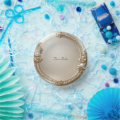 Bols En Carton Golden Ornate Frame with Pearls (Fête)