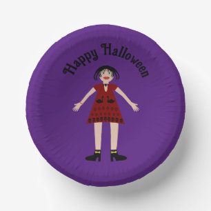 Bols En Carton Gothique Halloween Vampire Lady Custom
