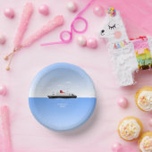 Bols En Carton Grande fête de la piscine (Fête)