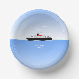 Bols En Carton Grande fête de la piscine